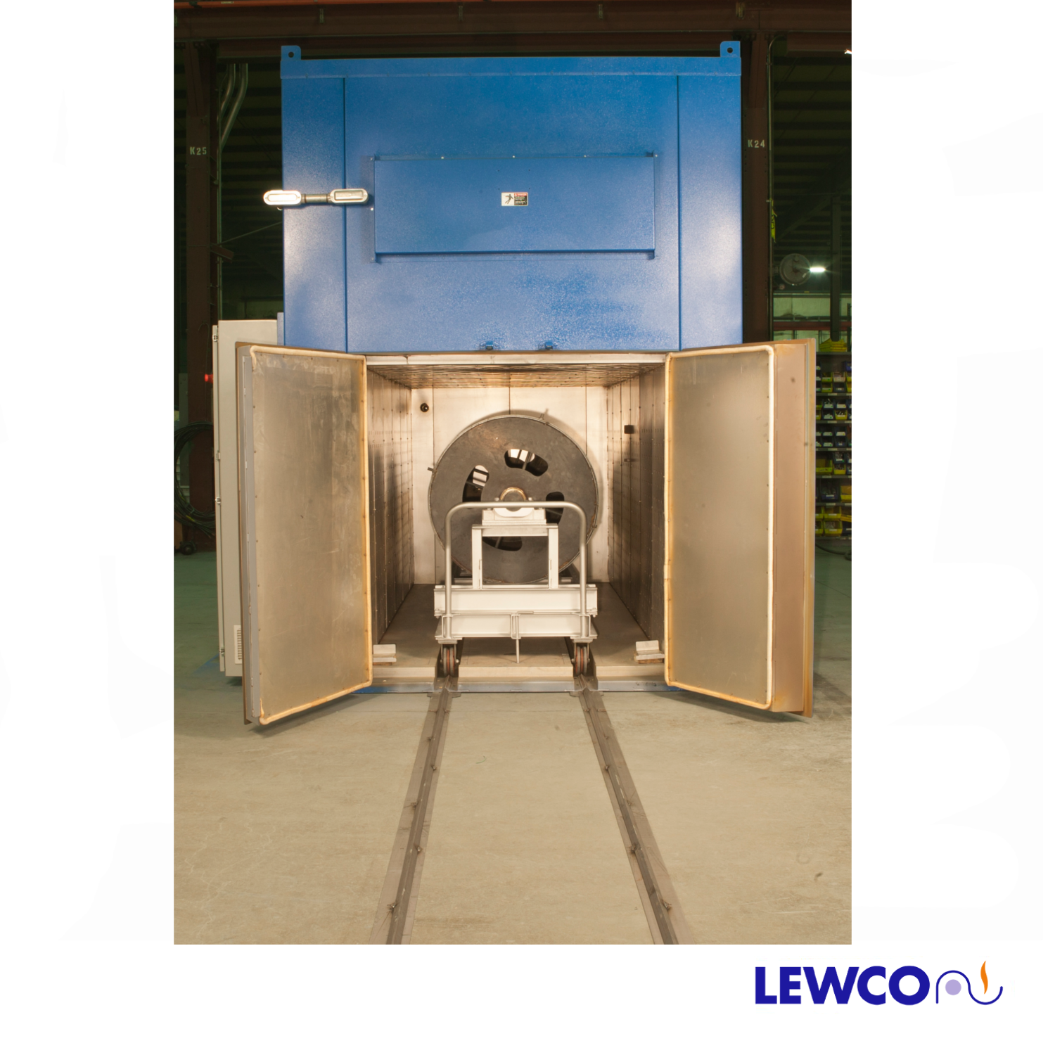 Aerospace Composite Curing Oven (doors open) | LEWCO, Inc. Industrial ...