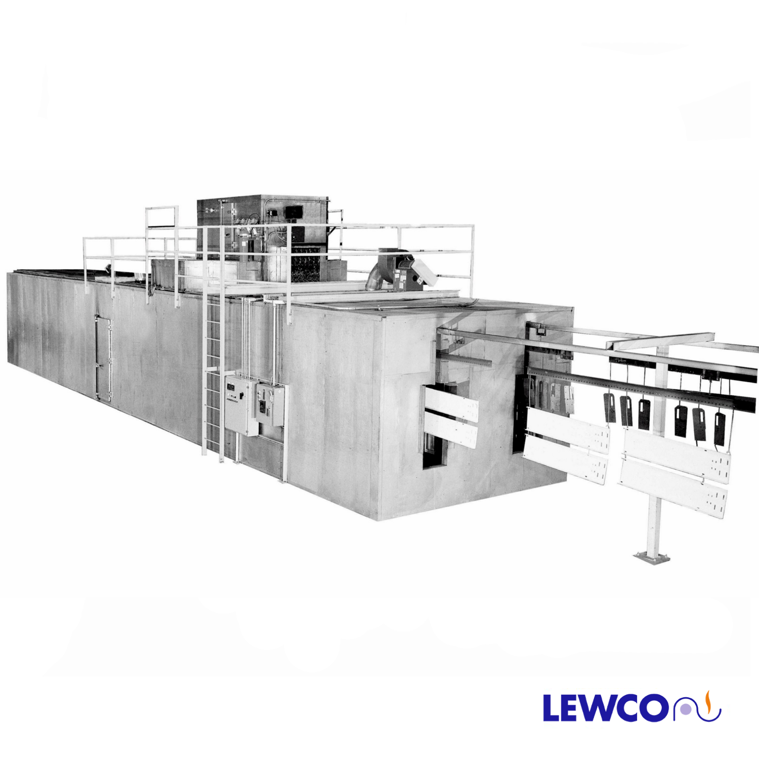 Powder Coating Oven  LEWCO, Inc. Industrial Oven Manufacturer