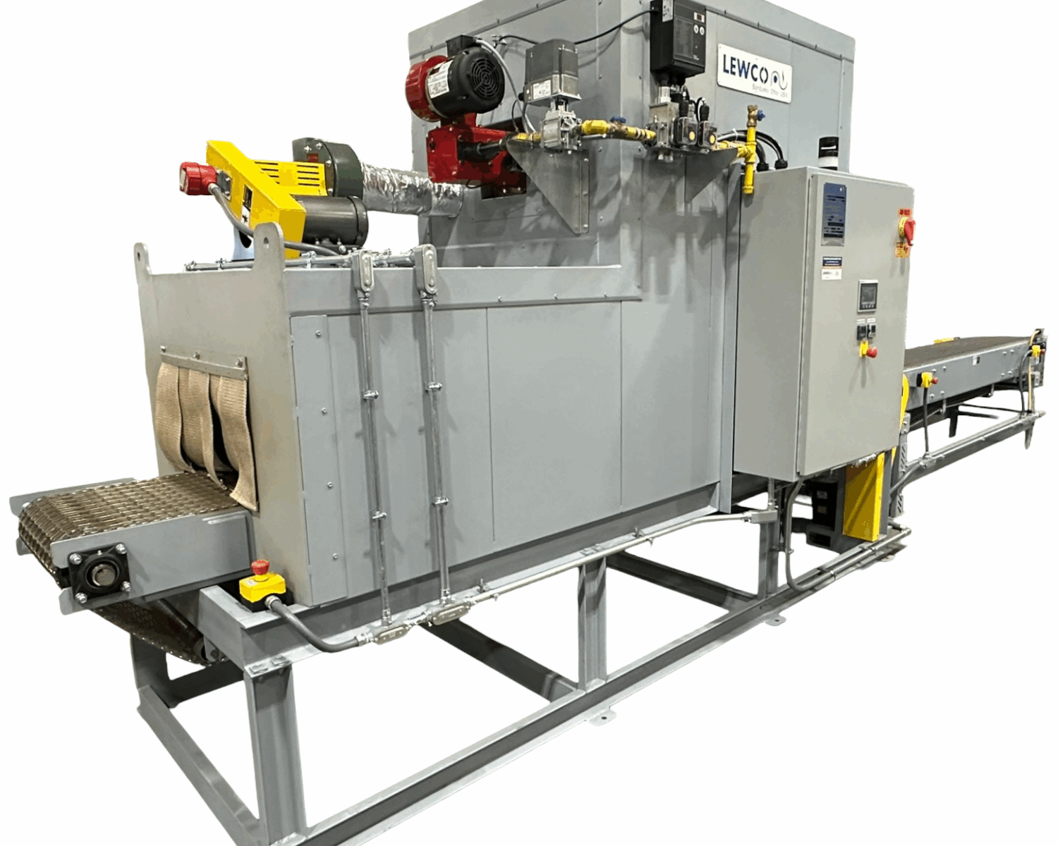 Stress Relieving Conveyor Oven with Wire Mesh, Model: NS-CVB06FVD